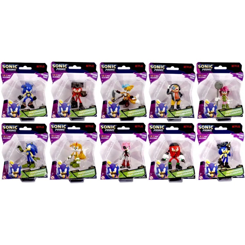 Sonic Figure Blister 2.5-Inches 10Assortment