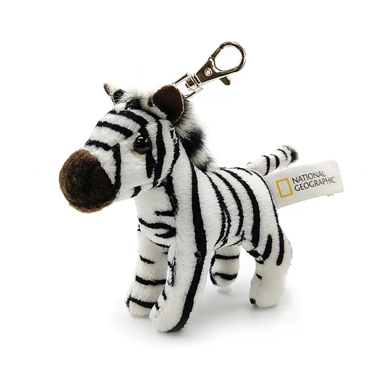 NATGEO CLIP PREMIUM ZEBRA 4INCH
