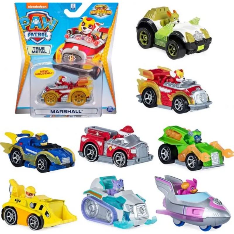 Pawpatrol 1:55 True Metal Aqua Asst