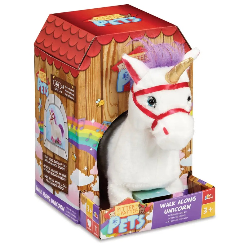 Pitter Pater Pets Walk Along Unicorns Version 2