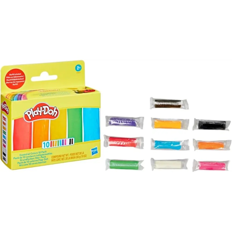 Playdoh Essential Colors 10Pk 10Oz