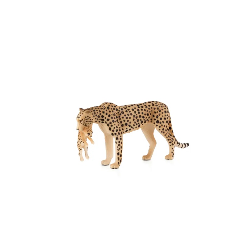 Mojo Animal Cheetah Female With Cub