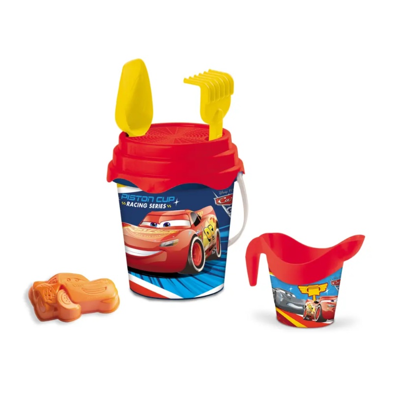 Mondo Deluxe Bucket Set 17cm Cars 3