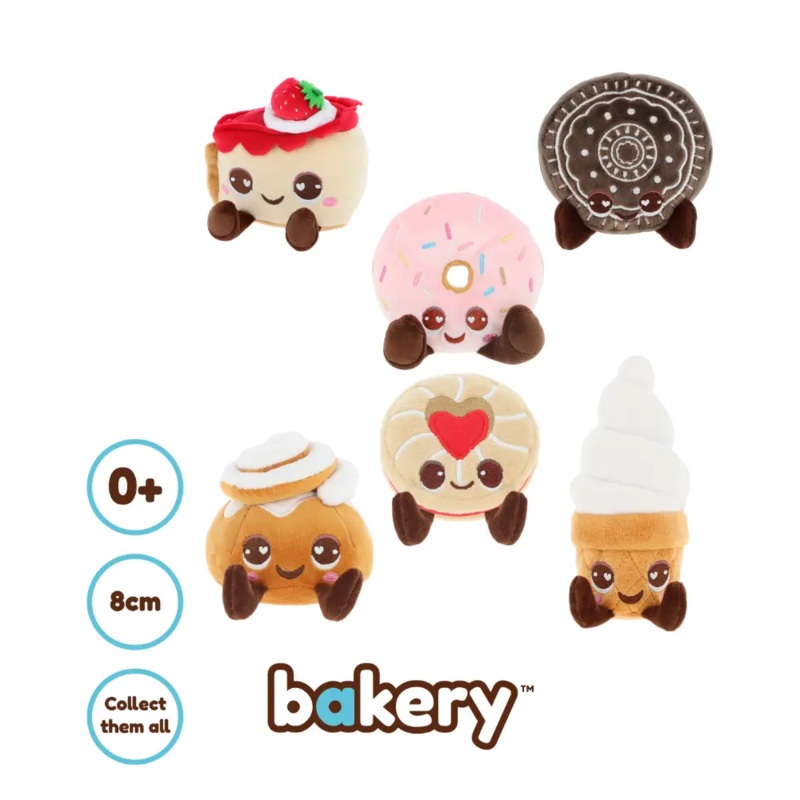 Motsu Novelty Sweet Treats 8cm 6Asst