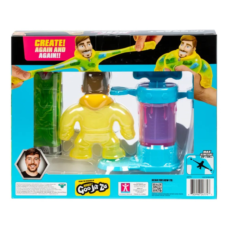 Mrbeast Lab Hero Creator Myo Hazmat Jimy