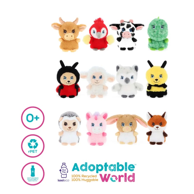 Keeleco Mini Adoptable World 10cm Mix B