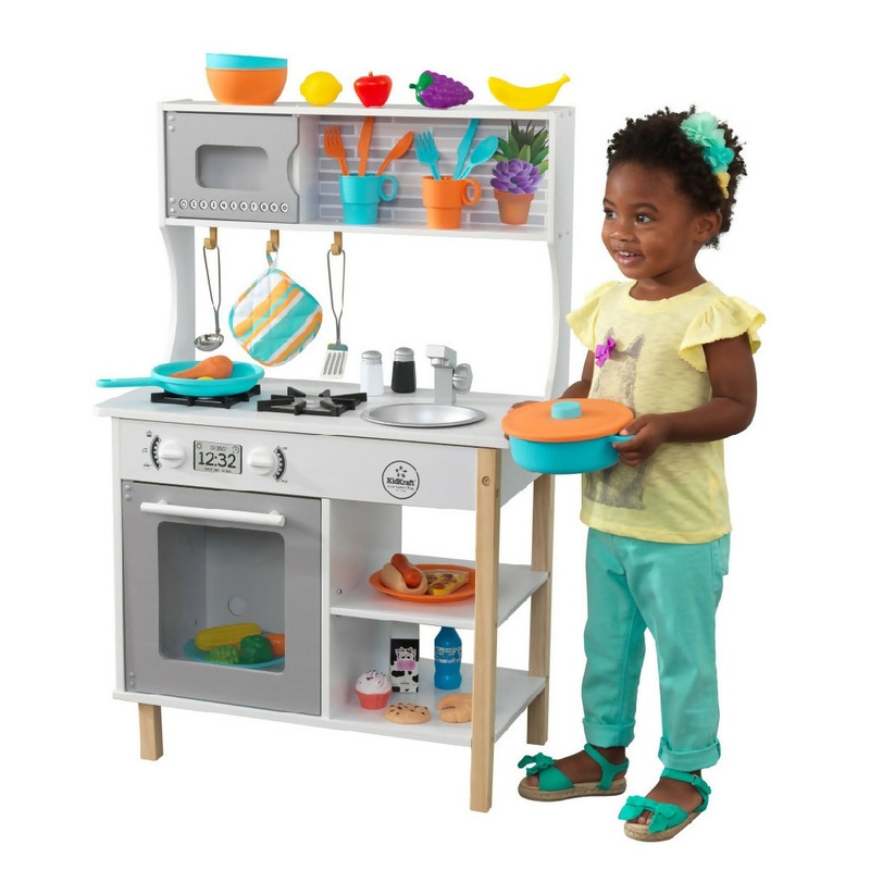 Kidkraft All Time Play Kitchen With Accessories