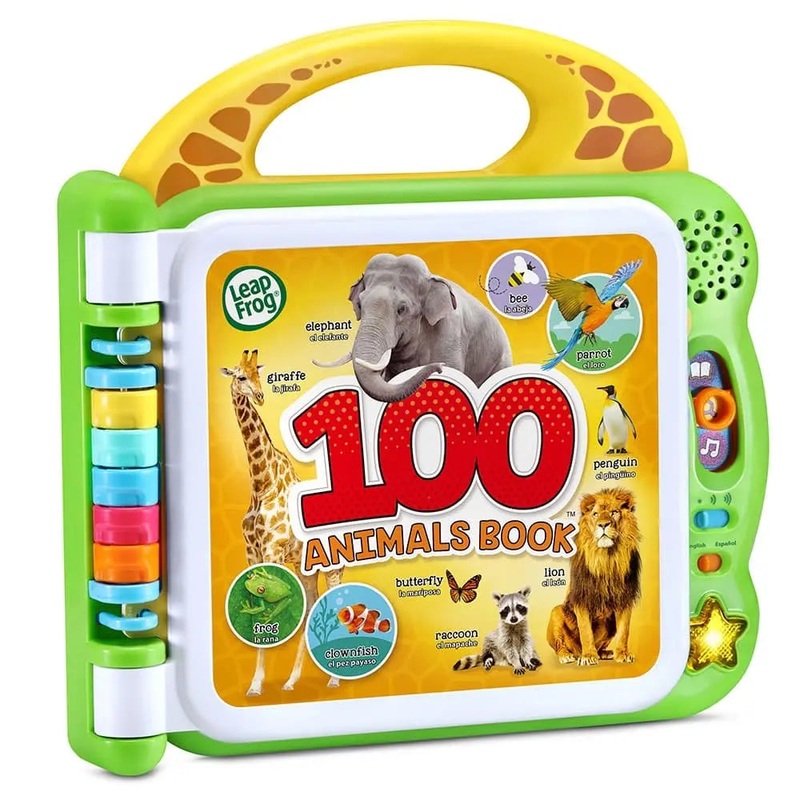 Leapfrog 100 Animals Book Frnch Engl B/O