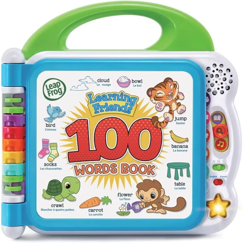 Leapfrog 100 Friends Wrdsbook Eng/Fr B/O