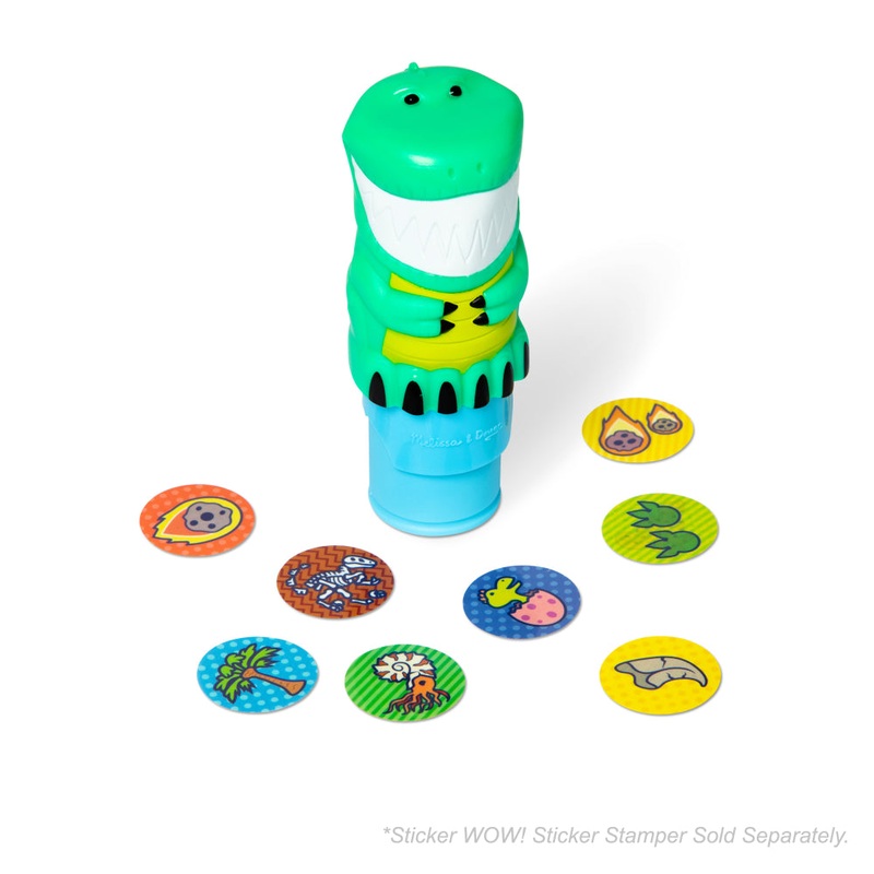 M&D Sticker Wow Refill Stickers Dinosaur