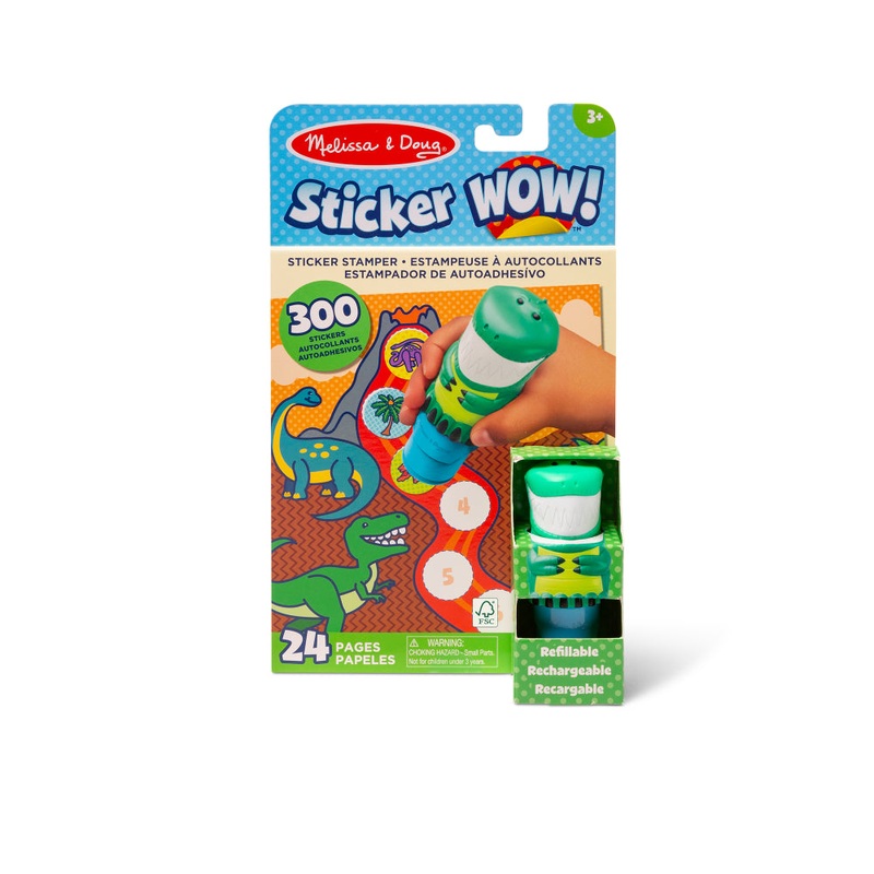 M&D Sticker Wow Sticker Stampr & Activty