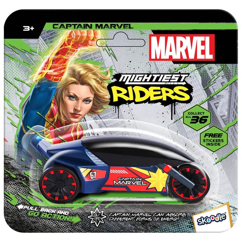 Marvel Mightiest Machine Rider Captain Marvel