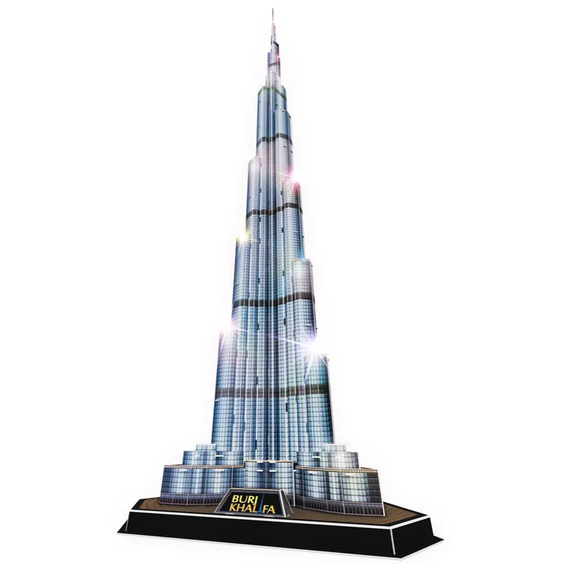 3D Puzzle Burj Khalifa 136pcs B/O UAE