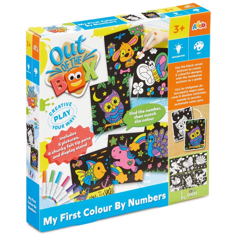Addo Out Of The Box colour By Numbers