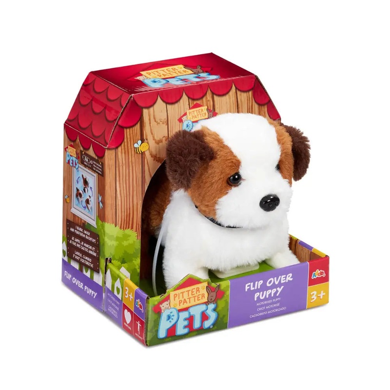 Addo Pppet Flip Over Dog B/O