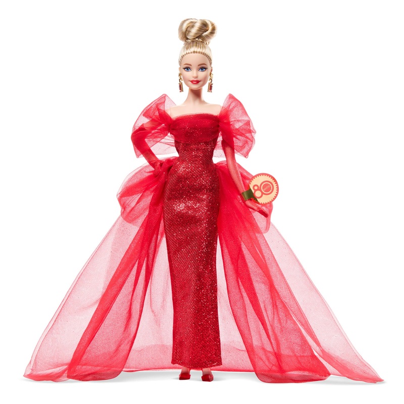 Barbie Mattel 80th Anniversary Doll  Blonde