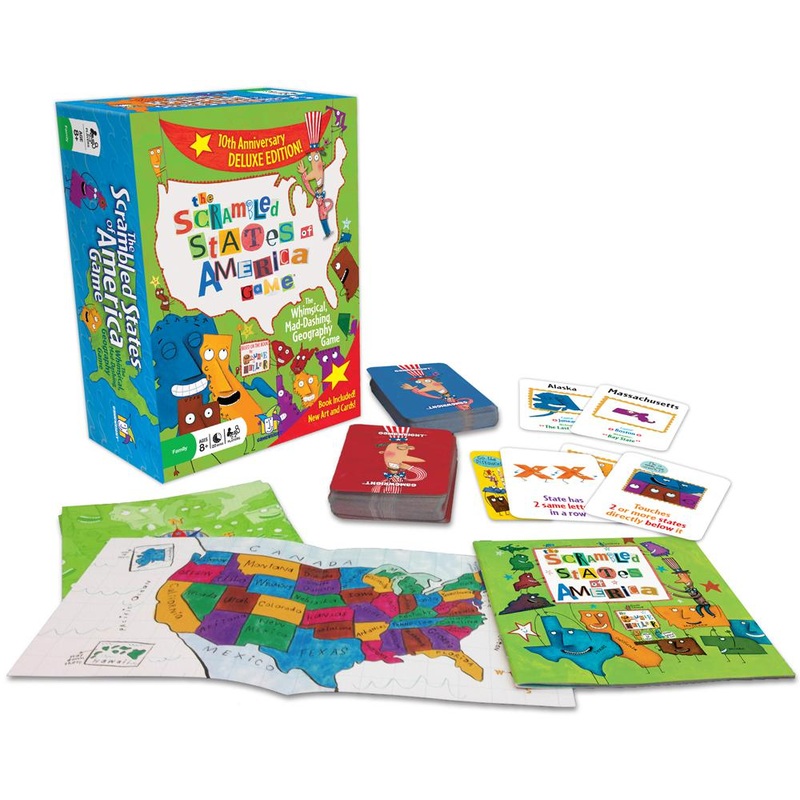 The Scrambled States of America Game - Deluxe Edition