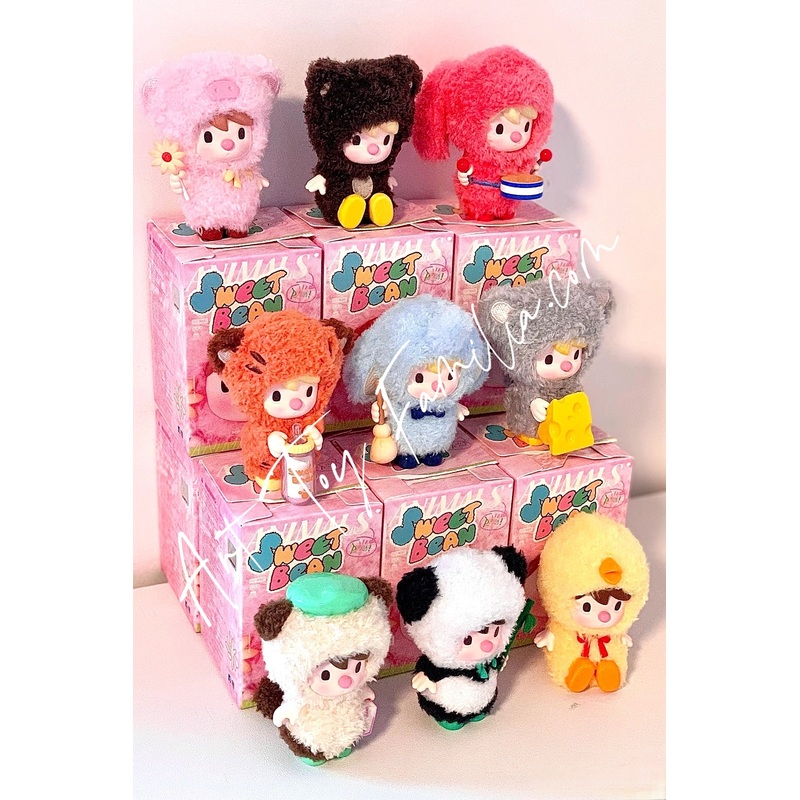 Sweet Bean Animal Play Plush Series -