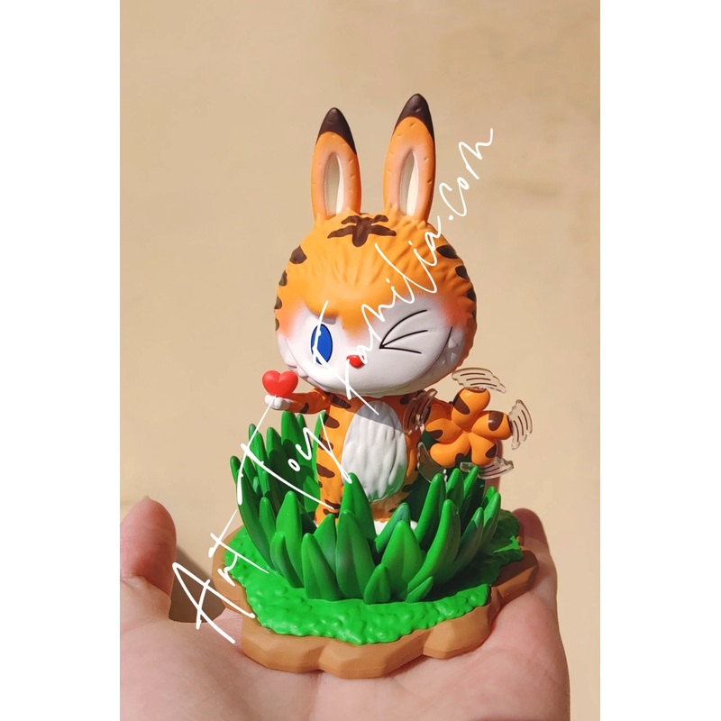 The Monsters Labubu Tiger Figurine -