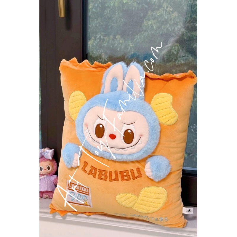 The Monsters Labubu Wacky Mart Series Pillow(Chips) -