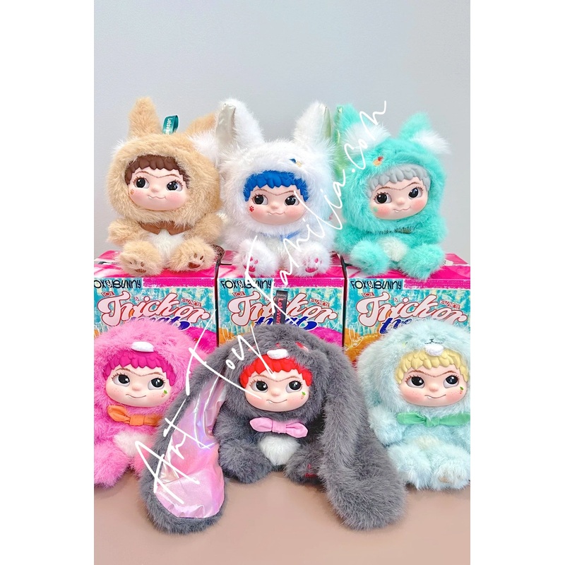 Wakuku Fox & Bunny Trick Or Treat Series Plush Doll -