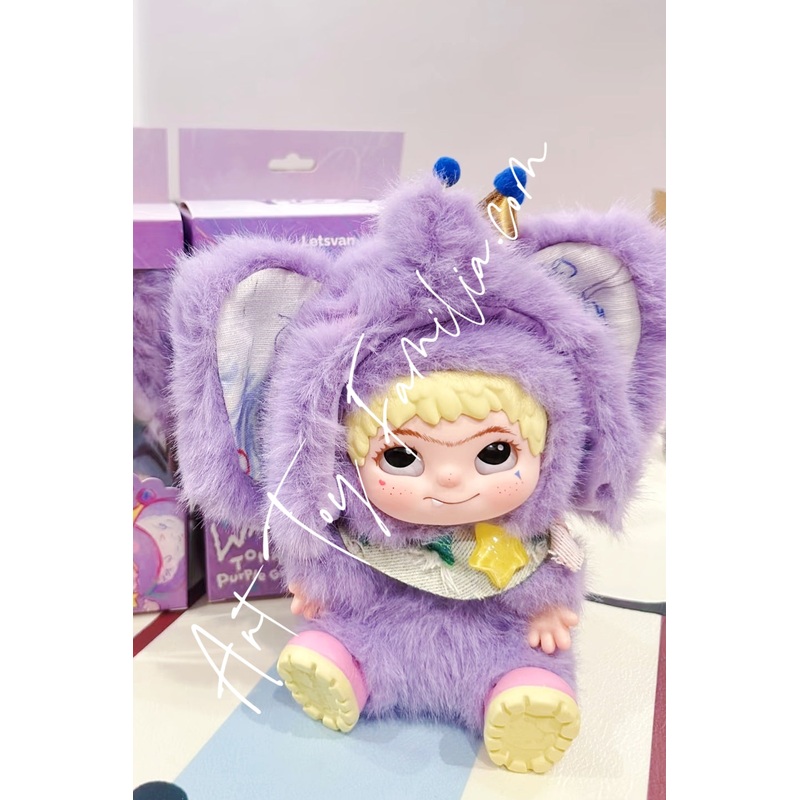 Wakuku Ton Ton Purple Graffiti Plush - -