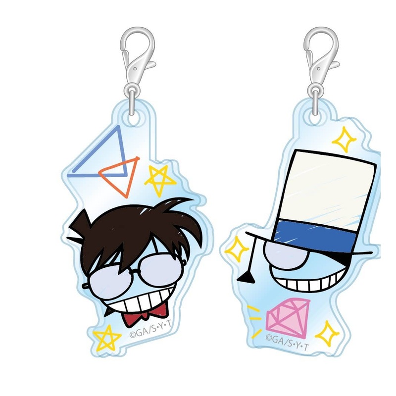 Detective Conan: Acryumetry (Asymmetry Acrylic Charm) Vol.2 Conan Edogawa & Kaito Kid