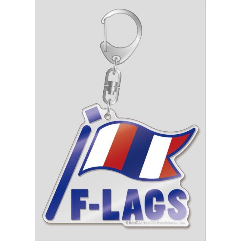 THE IDOLM@STER Side M Logo Big Acrylic Keyholder F-LAGS