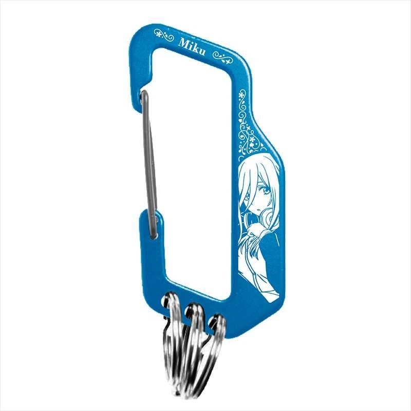 The Quintessential Quintuplets: Carabiner Keychain: Miku Ver.
