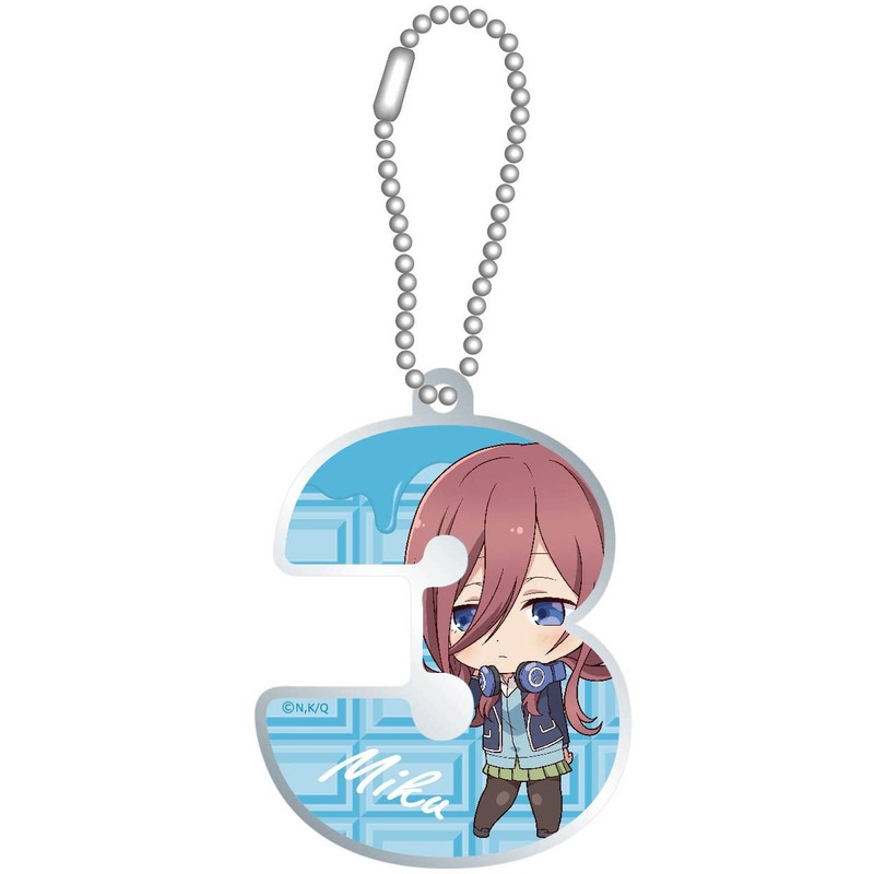 The Quintessential Quintuplets: Quintuplet Acrylic Keychain Miku