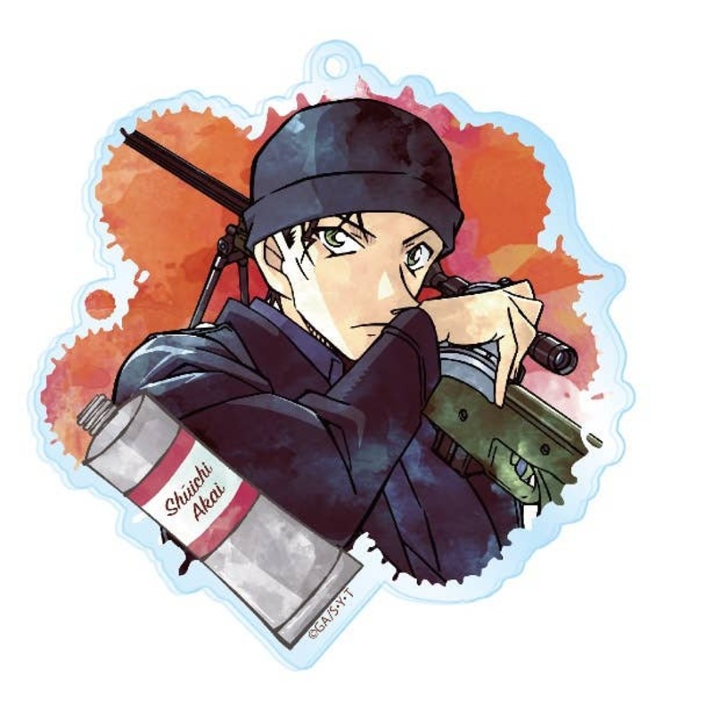 Detective Conan: Wet Color Series Acrylic Keychain Shuichi Akai