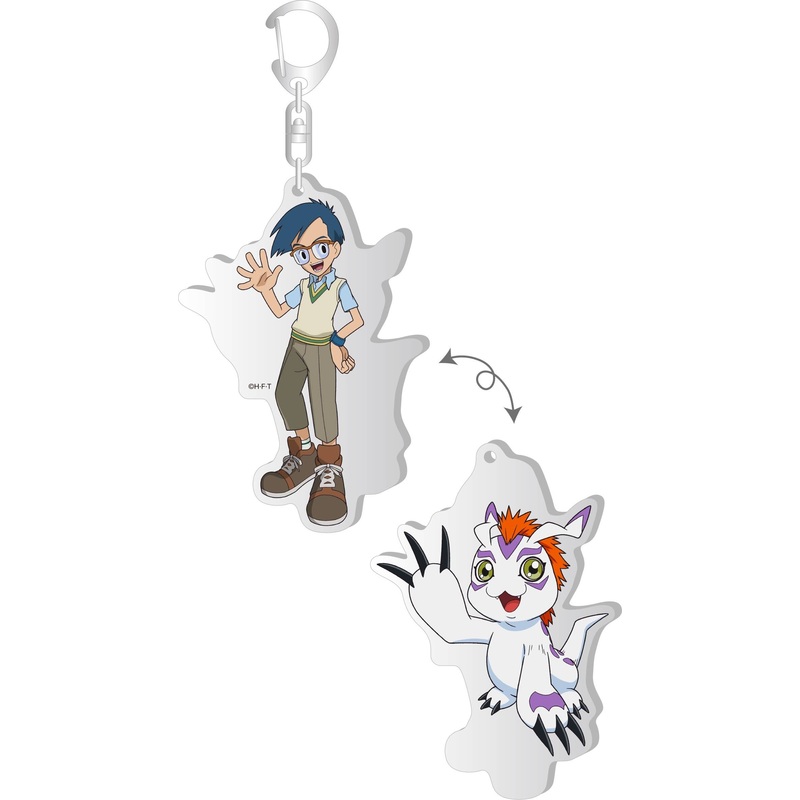 Digimon Adventure:: Changing Acrylic Keychain Joe - Gomamon