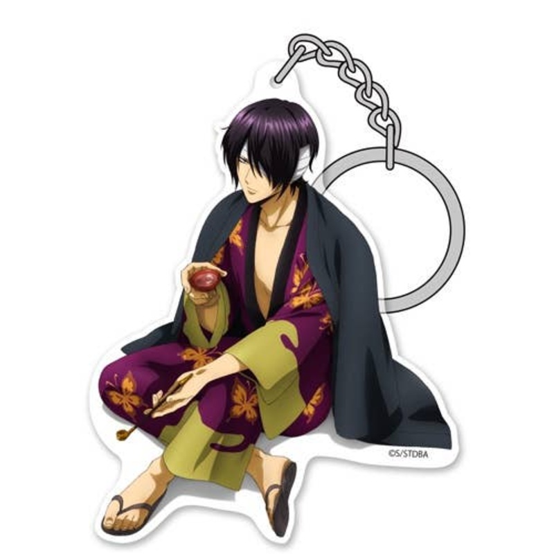Gintama: Acrylic Keychain Shinsuke Takasugi Takasugi to Ippai Ver.