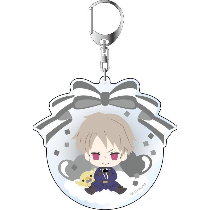 Hetalia: The World Twinkle Big Keychain Charappu Balloon Prussia