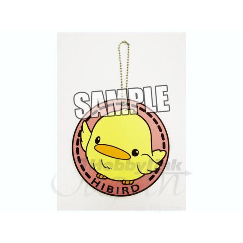 Hitman Reborn! Coaster Type Rubber Keyholder (Hibird)