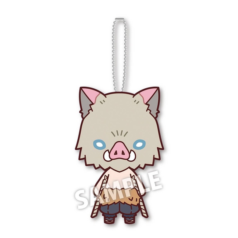 Nitotan Demon Slayer: Kimetsu no Yaiba: Plush Toy with Ball Chain Inosuke