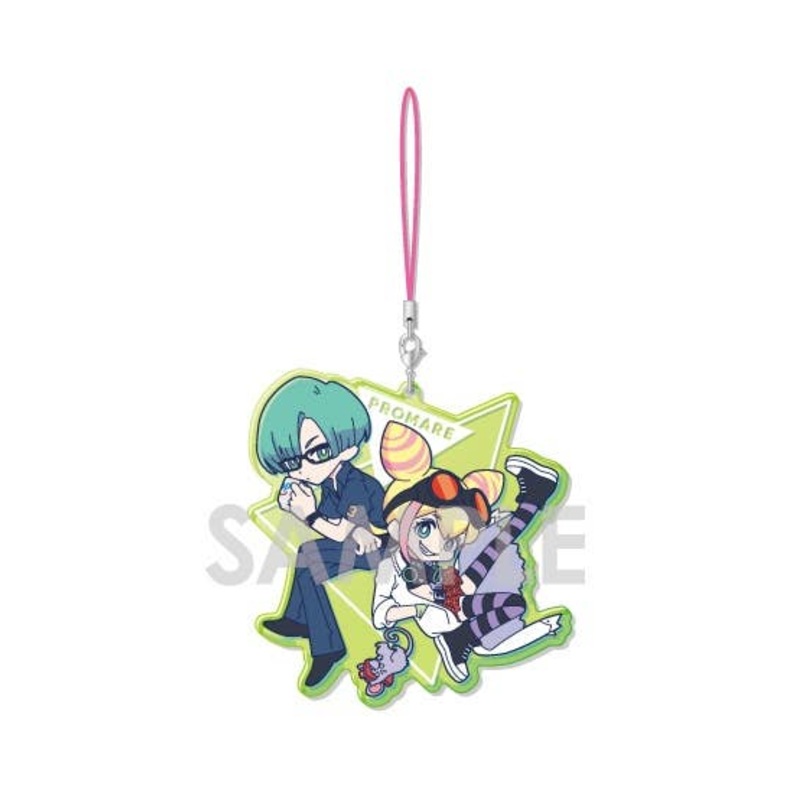 Promare: Neon Color Acrylic Strap E. Remi & Lucia
