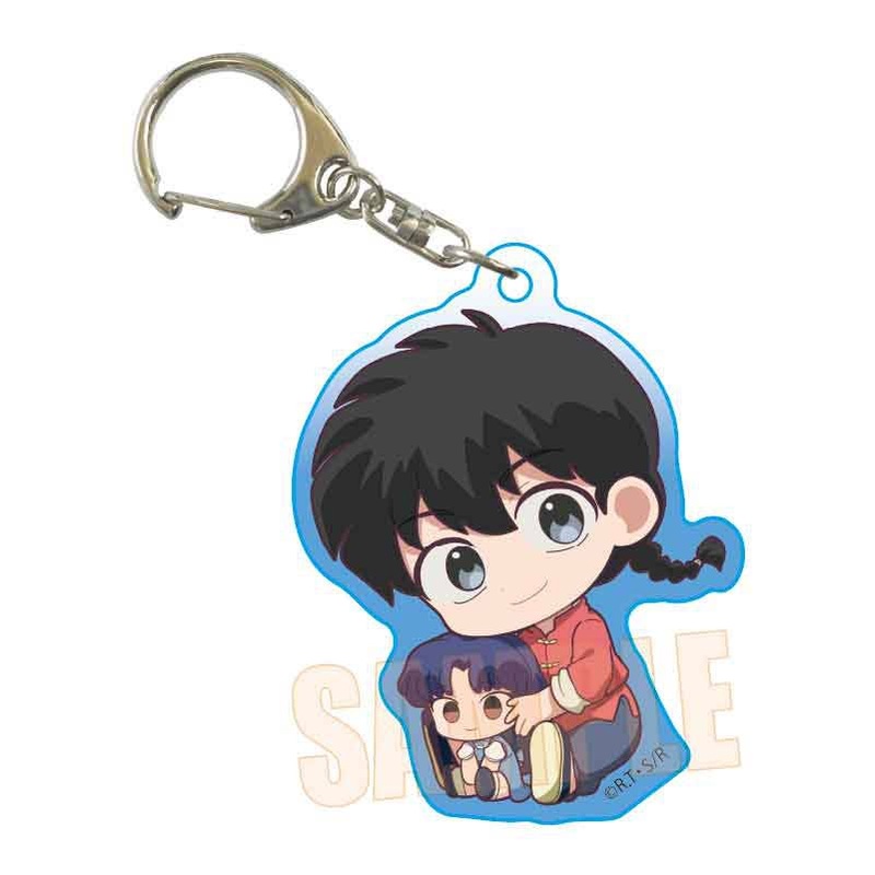 Ranma 1 / 2: Gyugyutto Acrylic Keychain Saotome Ranma