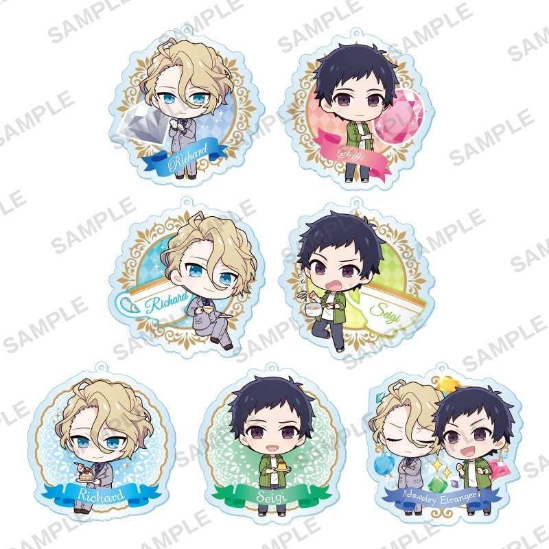 The Case Files of Jeweler Richard: Charariumu Acrylic Strap 1Box 7pcs
