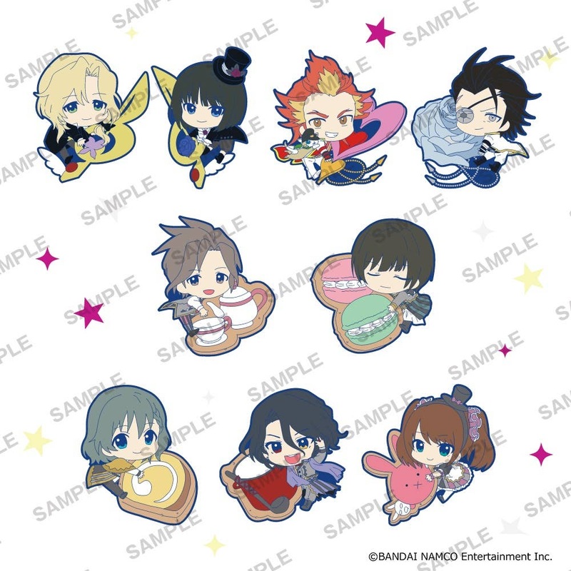 THE IDOLM@STER SideM: PitaColle Rubber Charm Strap Ver.E 1Box 9pcs