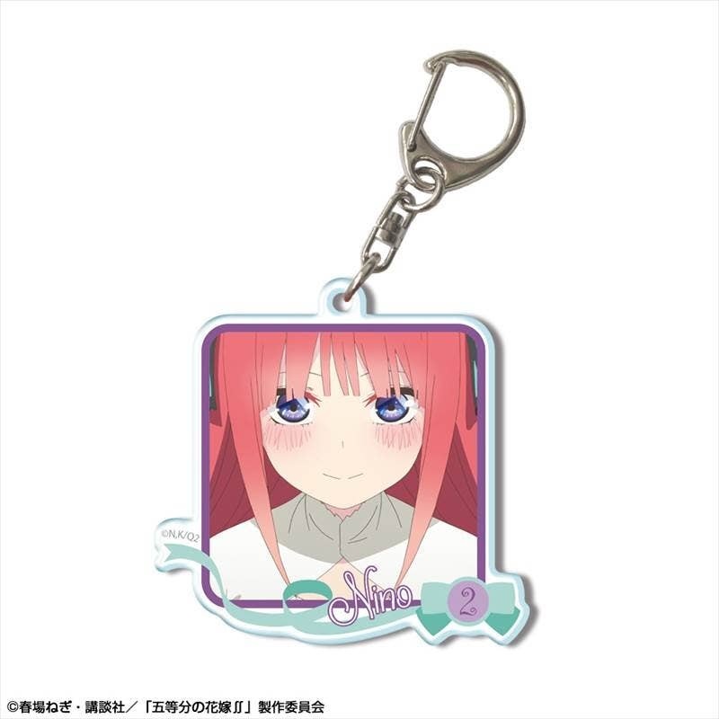The Quintessential Quintuplets: Acrylic Keychain Design 04 (Nino Nakano / A)