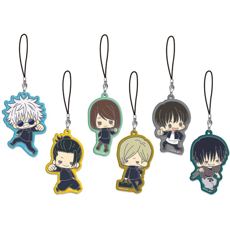 Trading Acrylic Charm Jujutsu Kaisen Kaigyoku, Gyokusetsu: 1Box (6pcs)