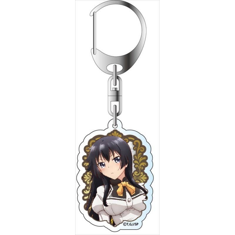 I Was Abducted by an Elite All-Girls School as a Sample Commoner Acrylic Keyholder Karen Jinryo