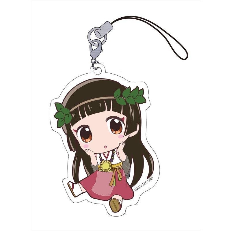 Kuma Miko: Girl Meets Bear Petanko Acrylic Strap Machi Amayadori Competition Costume 3