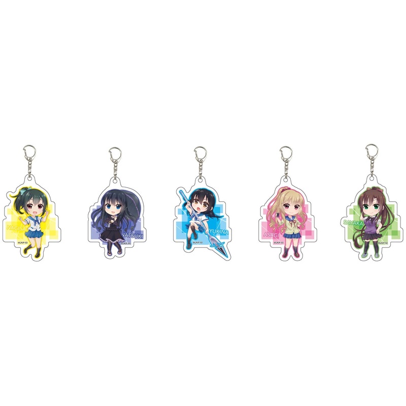 Strike the Blood Acrylic Keychain 01: 1Box (5pcs)