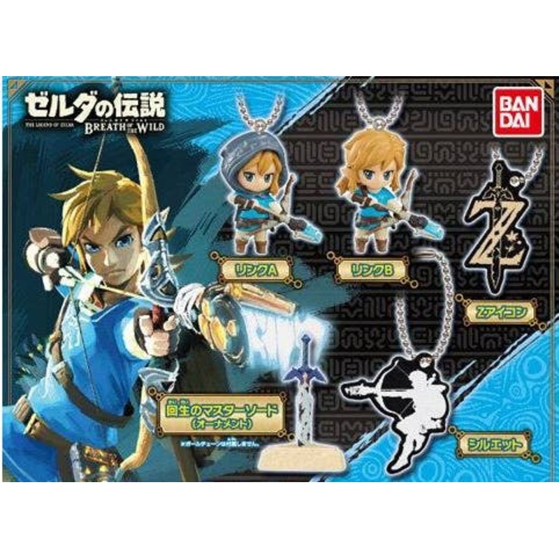 The Legend of Zelda: Breath of the Wild Mascot Swing: 1Box (10pcs)