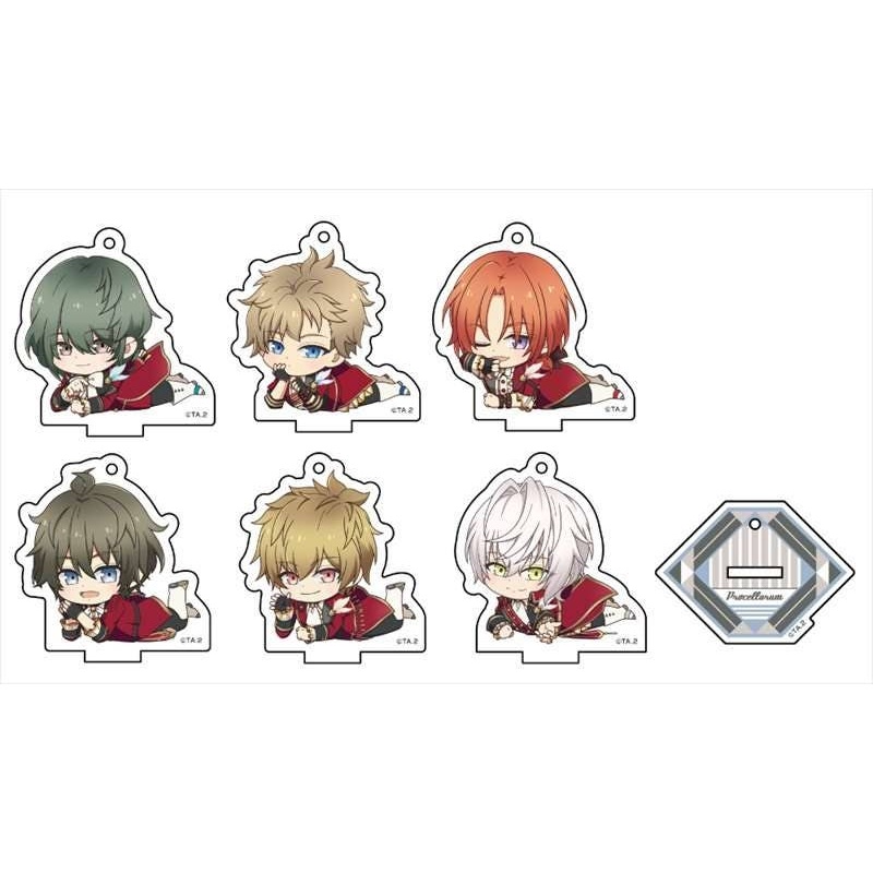 Tsukiuta. The Animation 2: Gororin Acrylic Keychain Collection Procellarum 1Box 6pcs