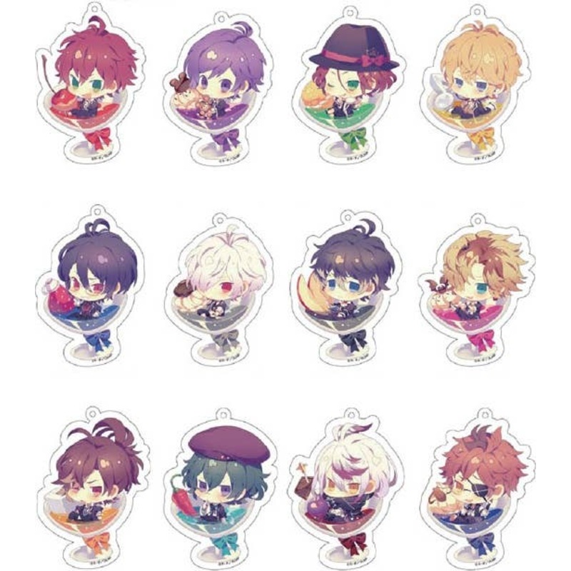 TV Animation Diabolik Lovers More, Blood: Chapontsu! Acrylic Strap Collection: 1Box (12pcs)