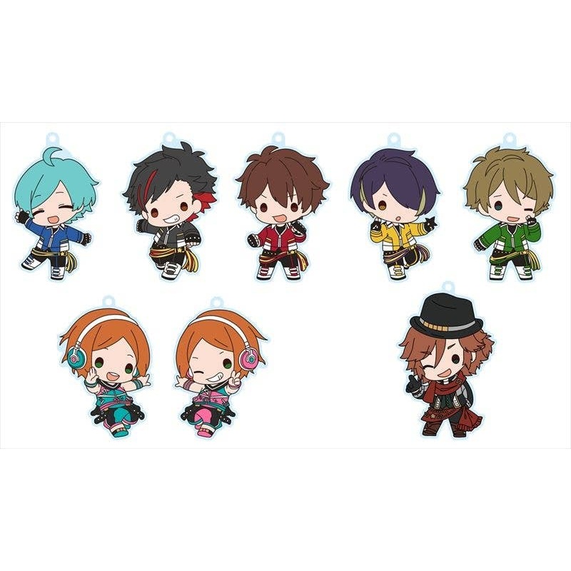TV Anime Ensemble Stars!: Deformed Trading Rubber Strap C 1Box 8pcs