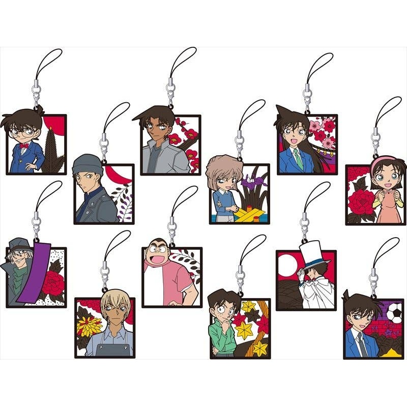 Detective Conan: Rubber Strap Collection Japanese Playing Cards Pattern 1Box (12pcs)